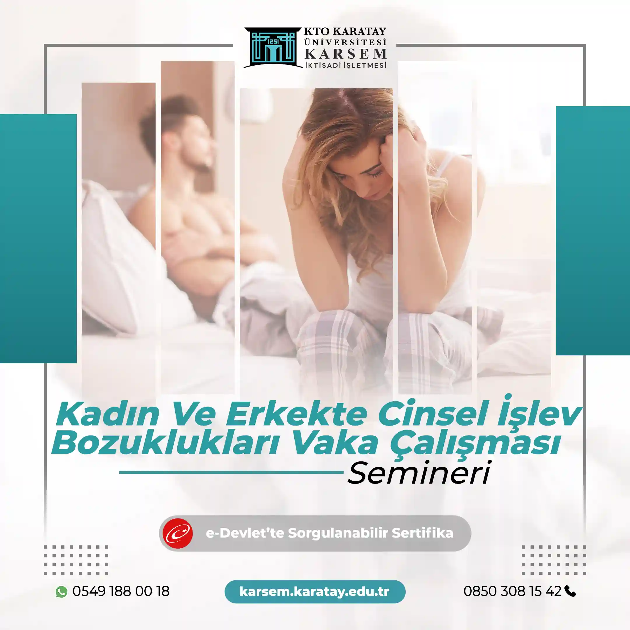 Kadın Ve Erkekte Cinsel İşlev Bozuklukları Vaka Çalışması Semineri