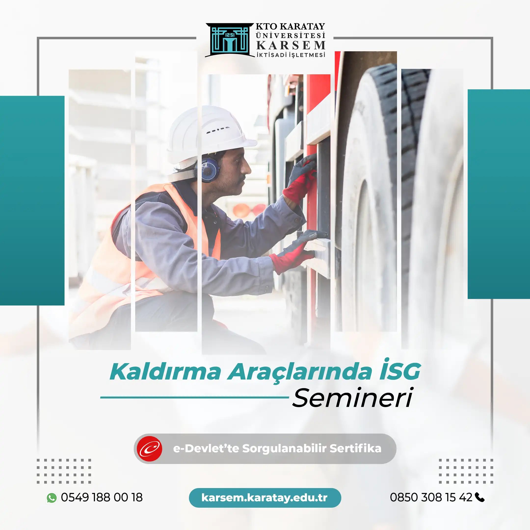 Kaldırma Araçlarında İSG Semineri