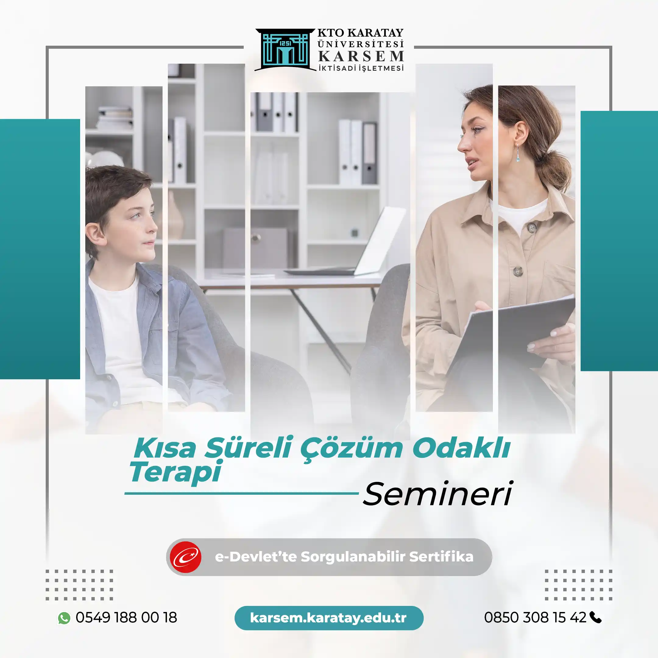 Kısa Süreli Çözüm Odaklı Terapi Semineri