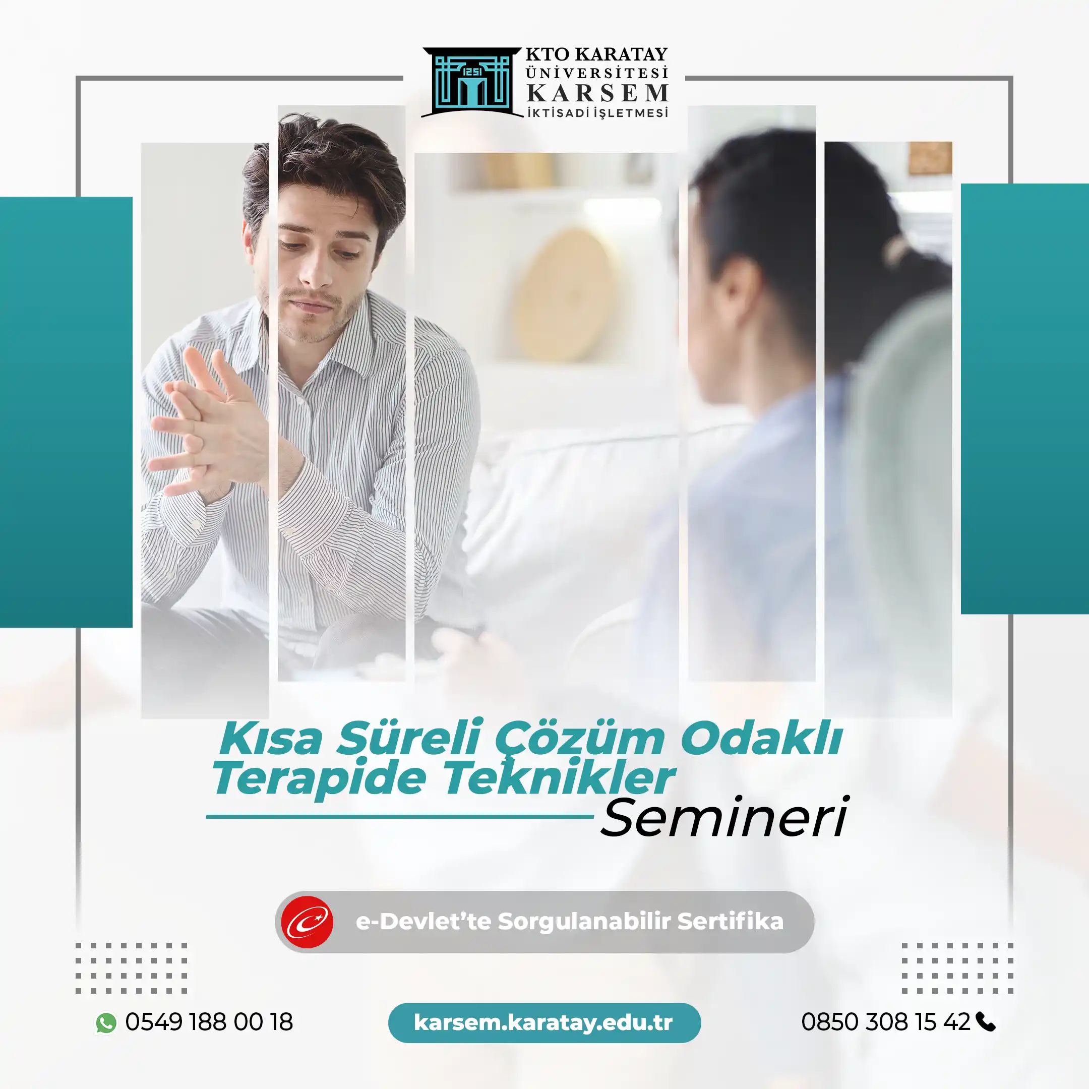 Kısa Süreli Çözüm Odaklı Terapide Teknikler Semineri