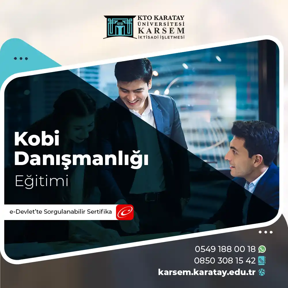 Kobi Danışmanlığı Eğitimi Sertifika Programı