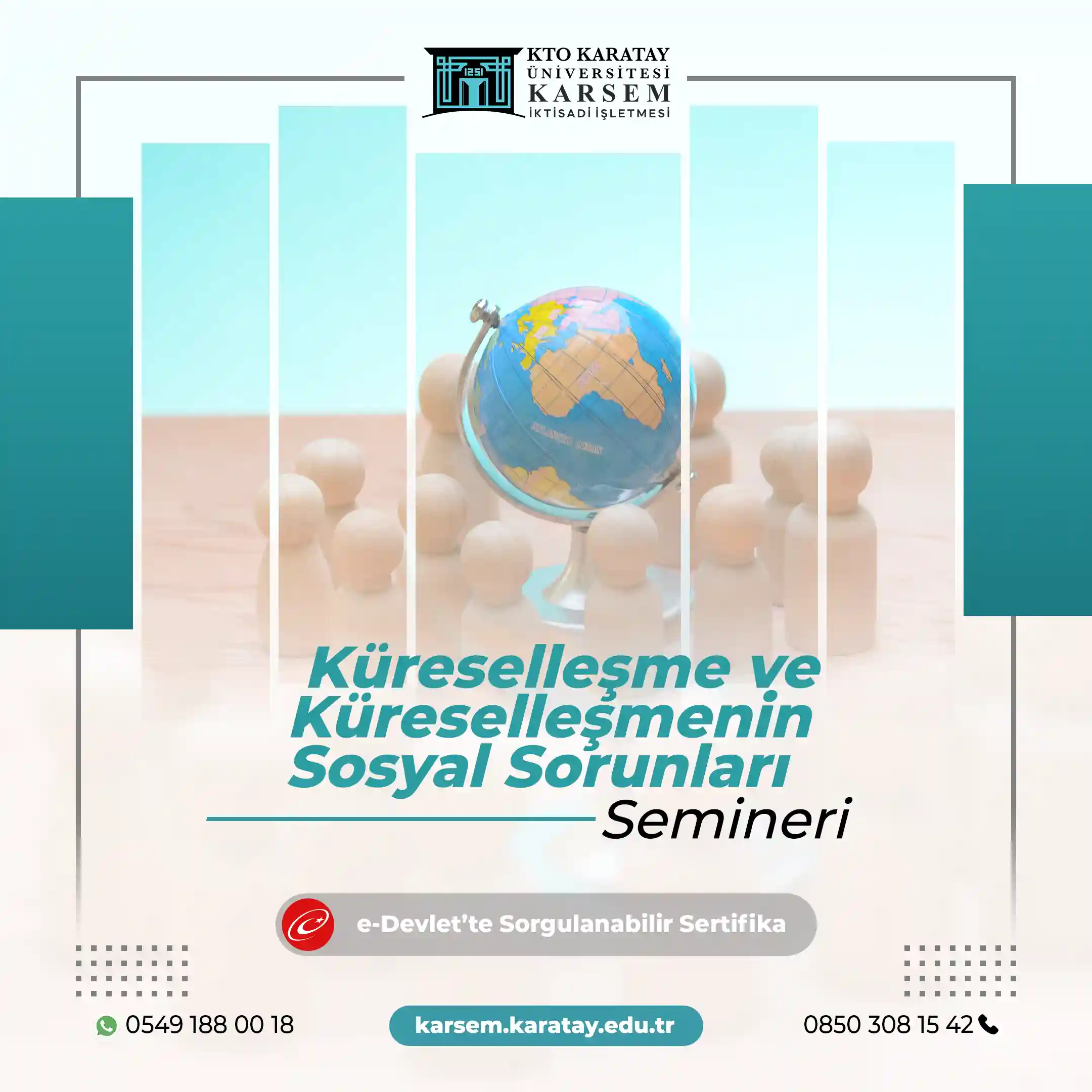 Küreselleşme ve Küreselleşmenin Sosyal Sorunları Semineri