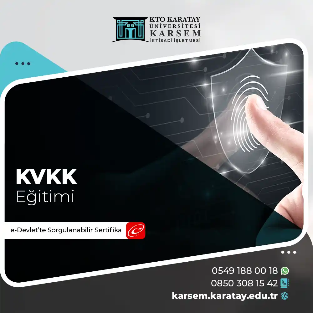 KVKK Eğitimi Sertifika Programı