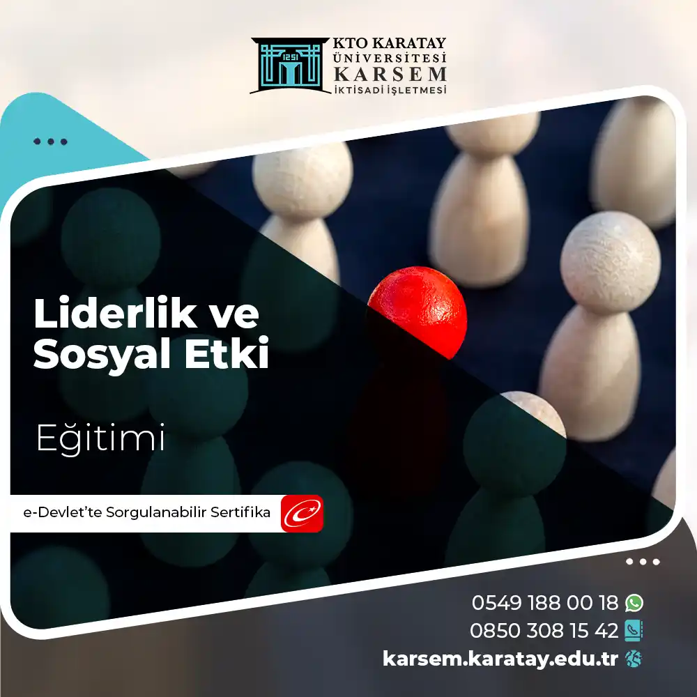 Liderlik ve Sosyal Etki Eğitimi Sertifika Programı