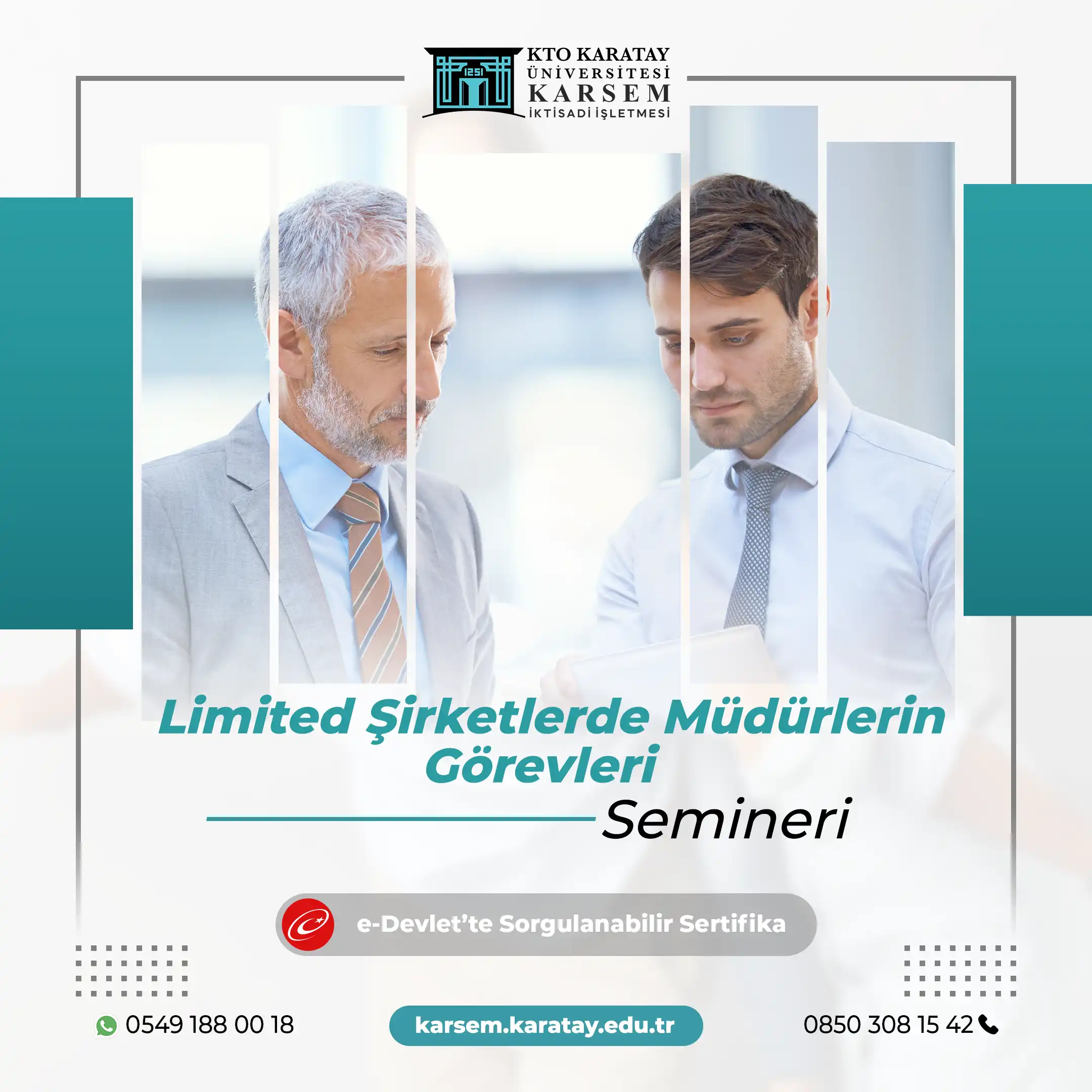 Limited Şirketlerde Müdürlerin Görevleri Semineri