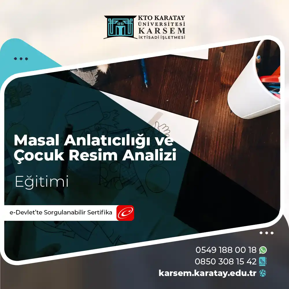 Masal Anlatıcılığı ve Çocuk Resim Analizi Eğitimi Sertifika Programı