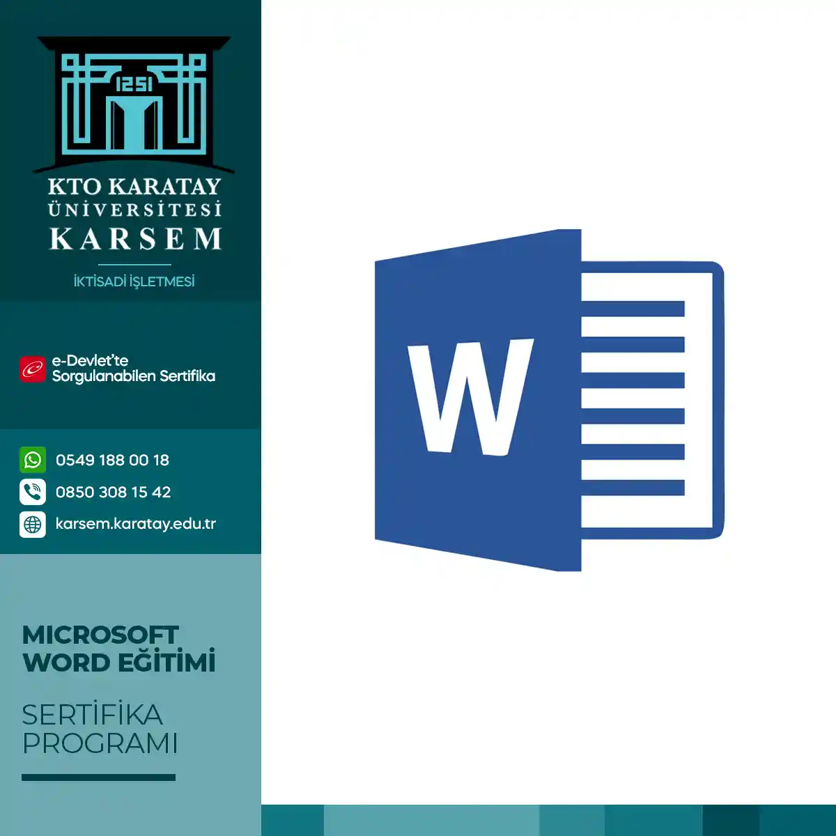 Microsoft Word Eğitimi Sertifika Programı