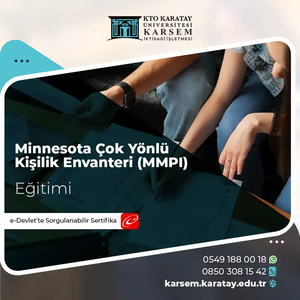 Minnesota Çok Yönlü Kişilik Envanteri (MMPI) Sertifika Programı