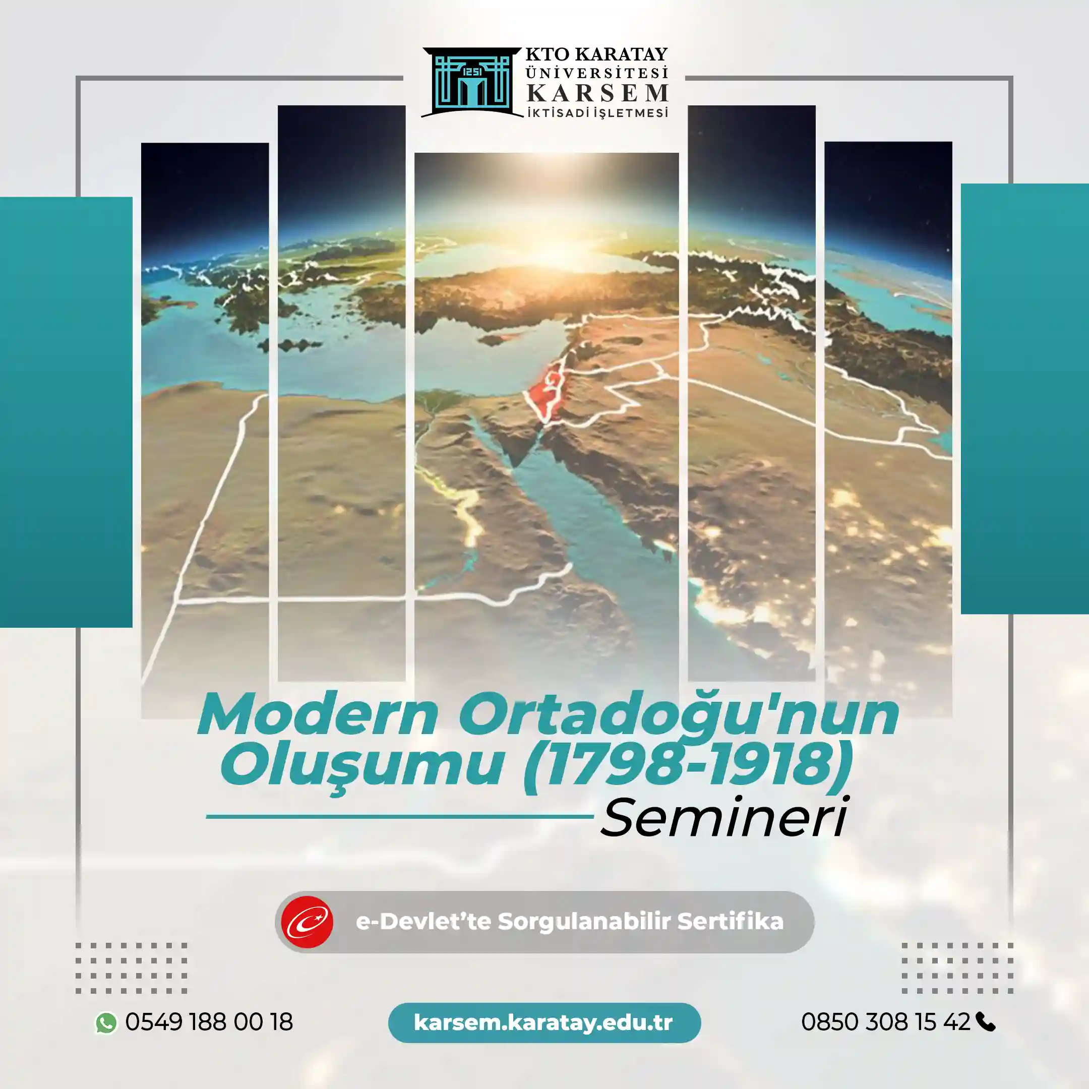 Modern Ortadoğu'nun Oluşumu (1798-1918) Semineri