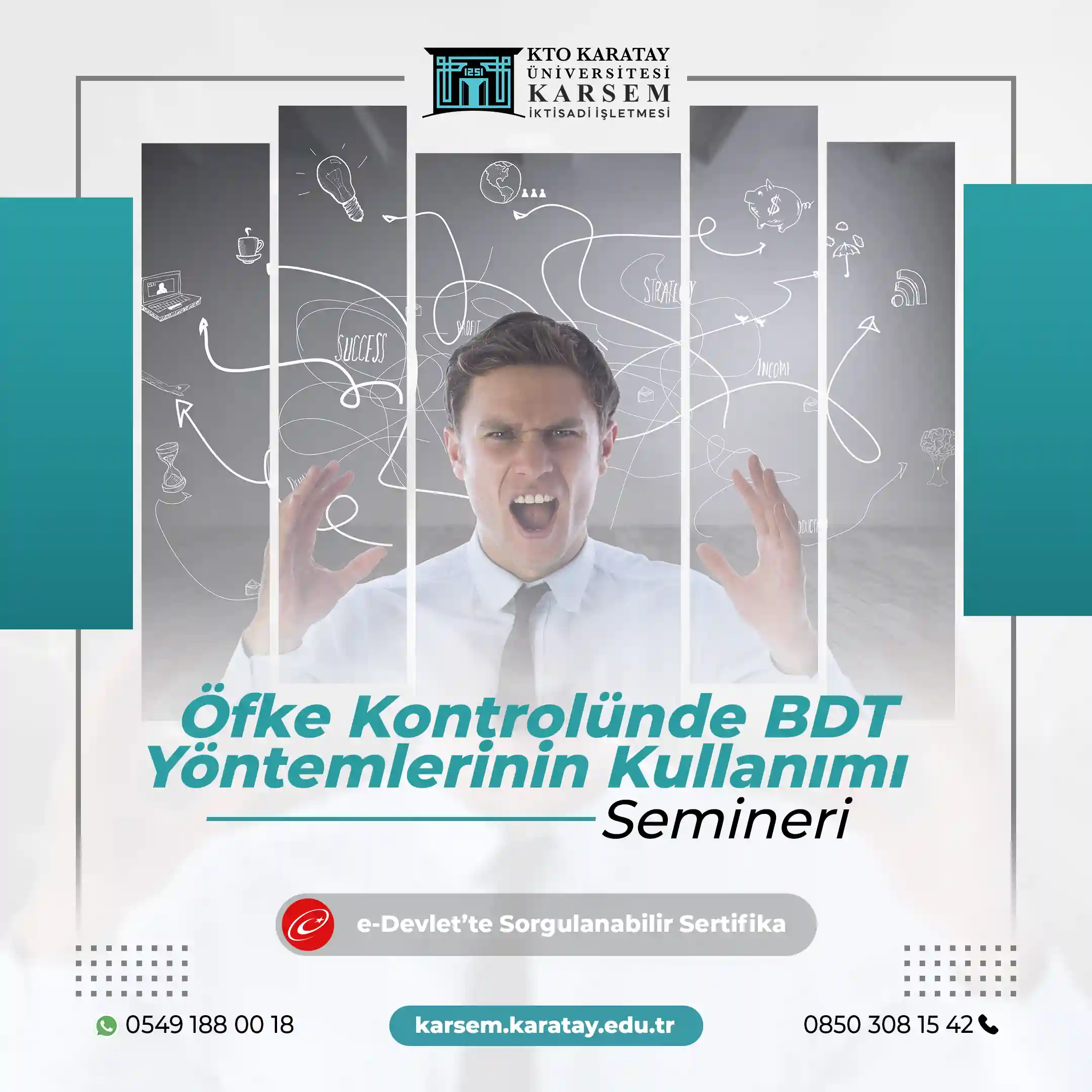 Öfke Kontrolünde BDT Yöntemlerinin Kullanımı Semineri