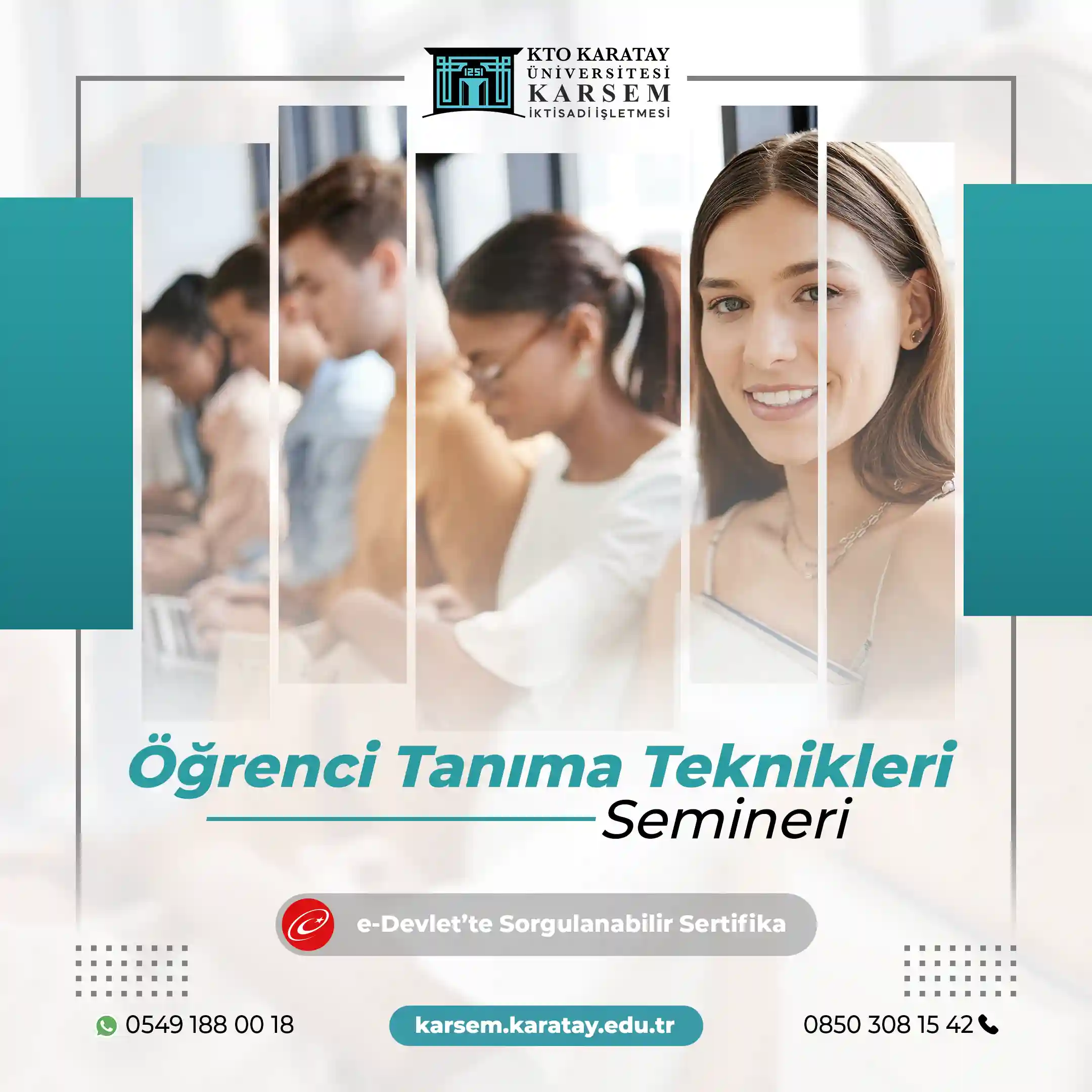 Öğrenci Tanıma Teknikleri Semineri