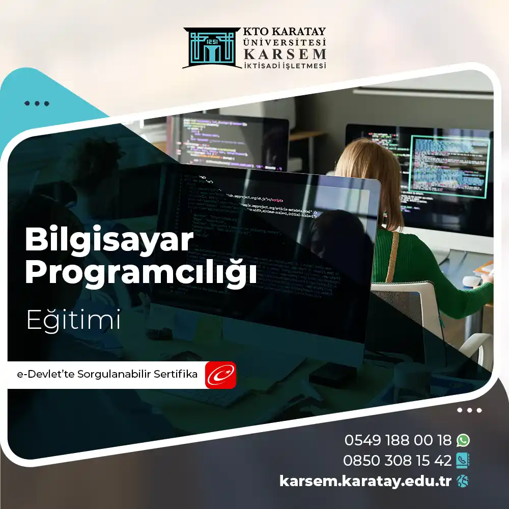 Bilgisayar Programcılığı Sertifika Programı