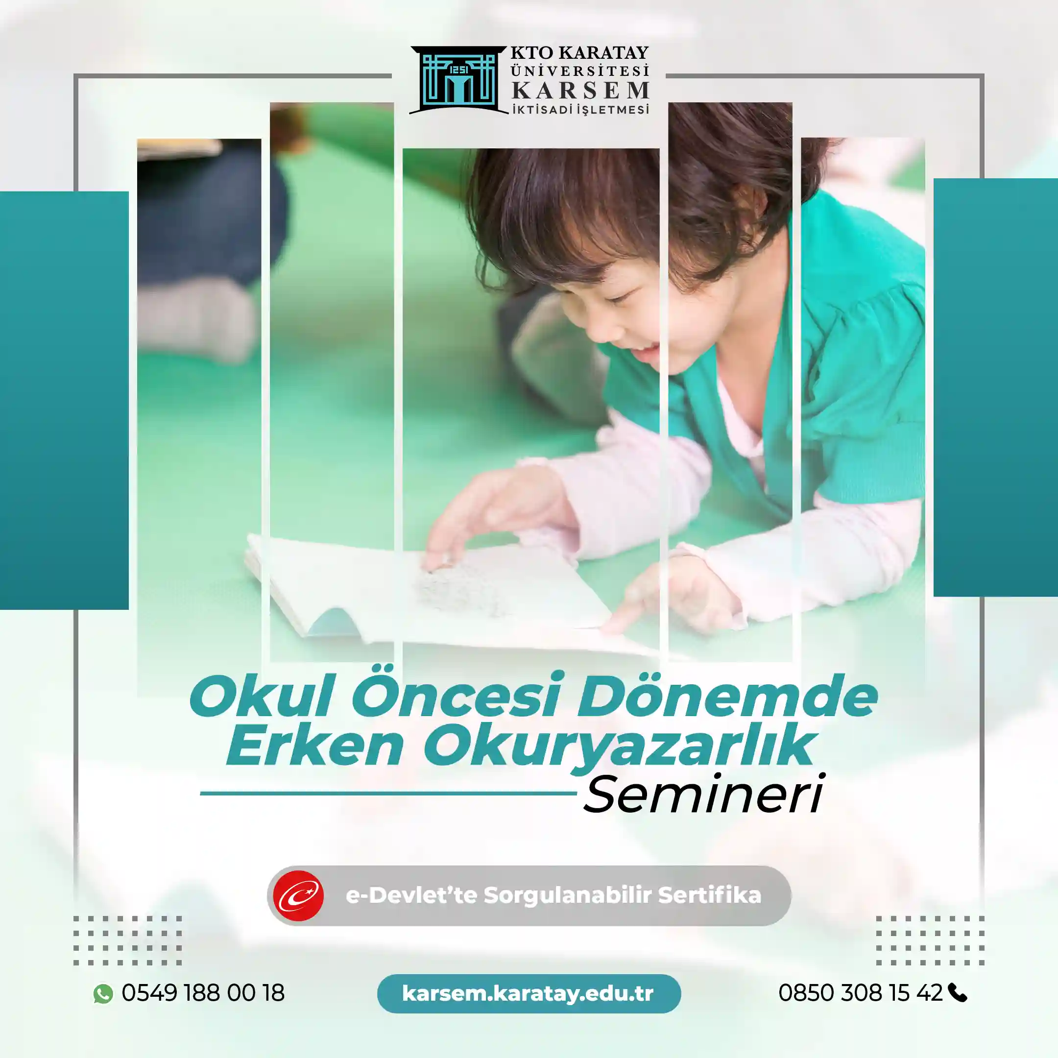 Okul Öncesi Dönemde Erken Okuryazarlık Semineri