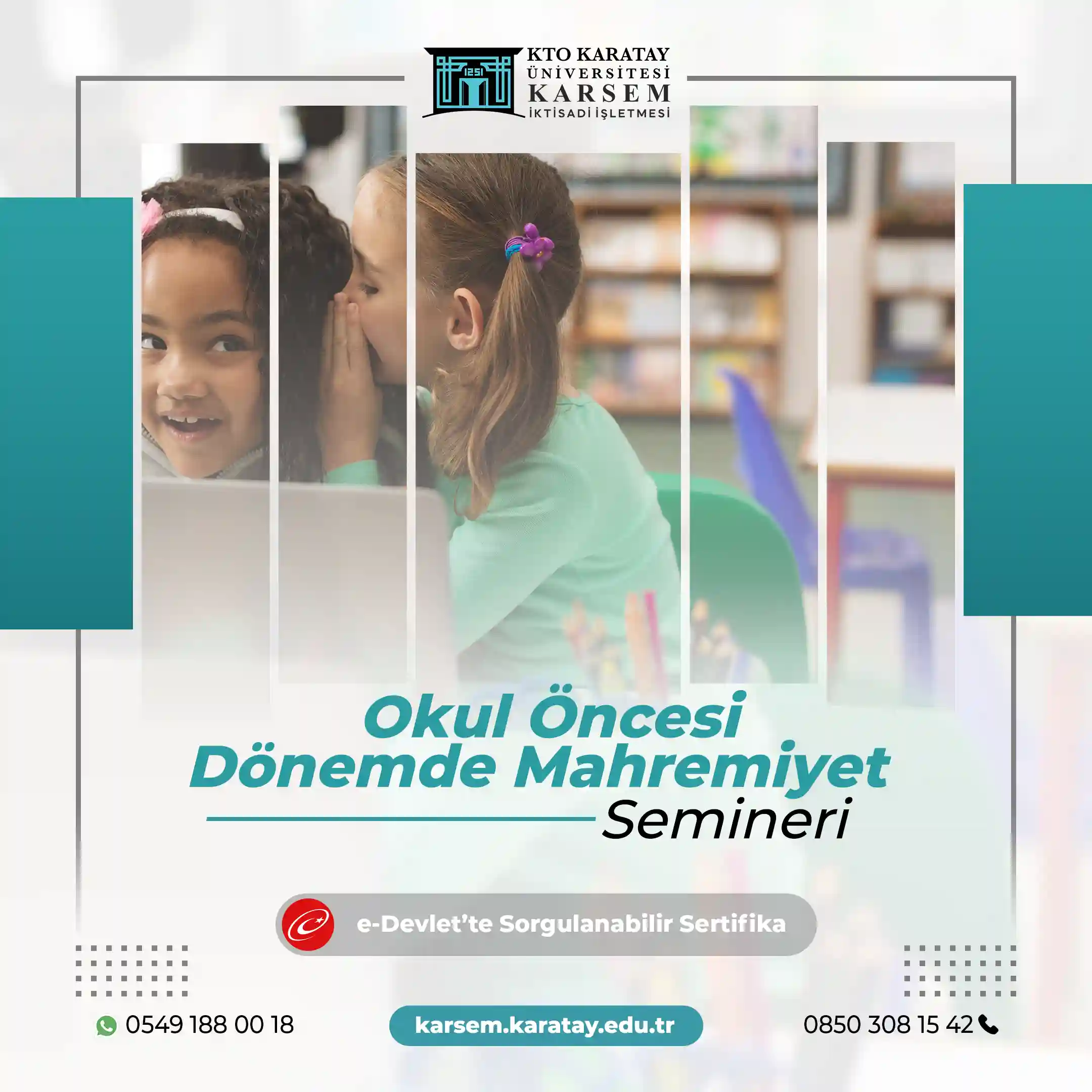 Okul Öncesi Dönemde Mahremiyet Semineri