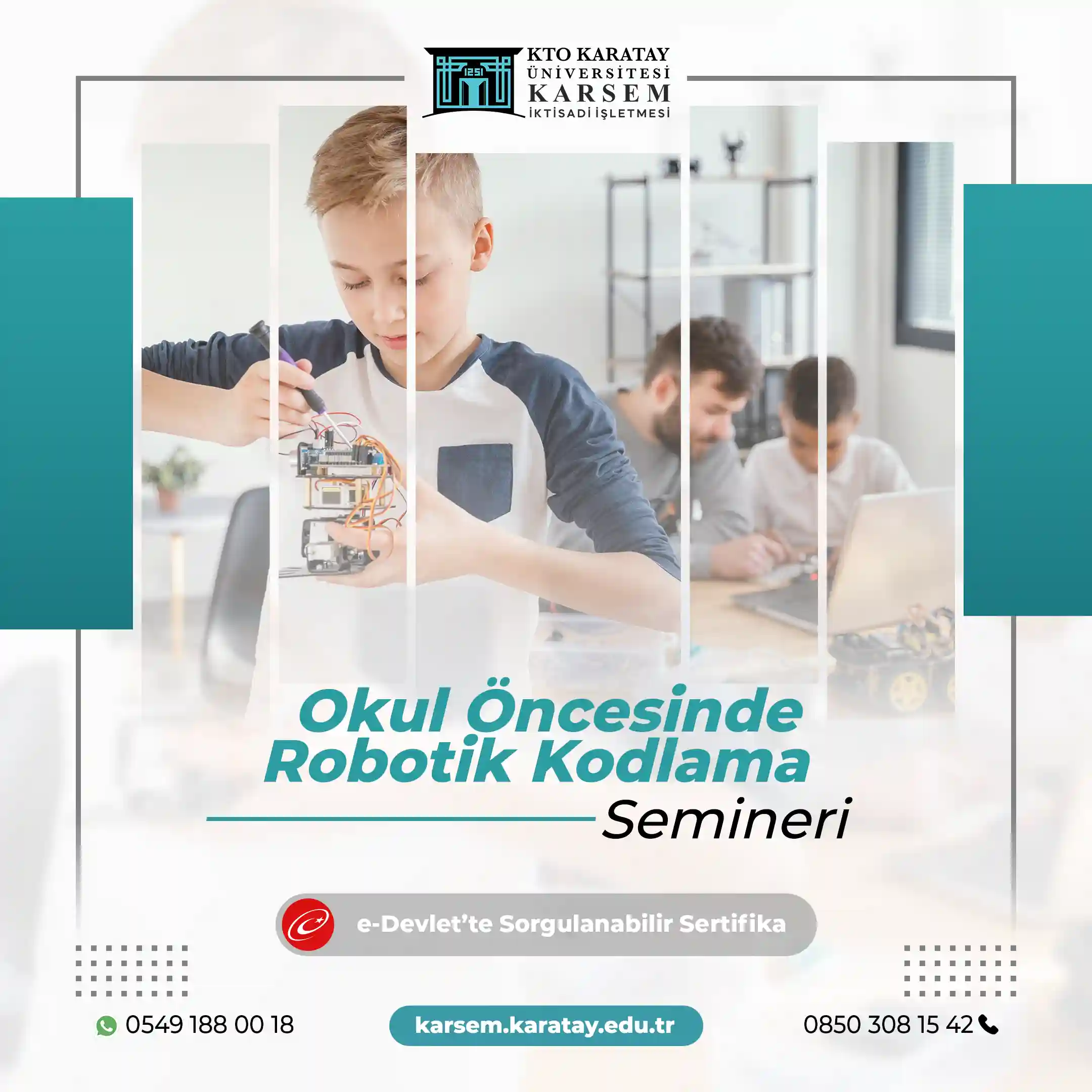 Okul Öncesinde Robotik Kodlama Semineri