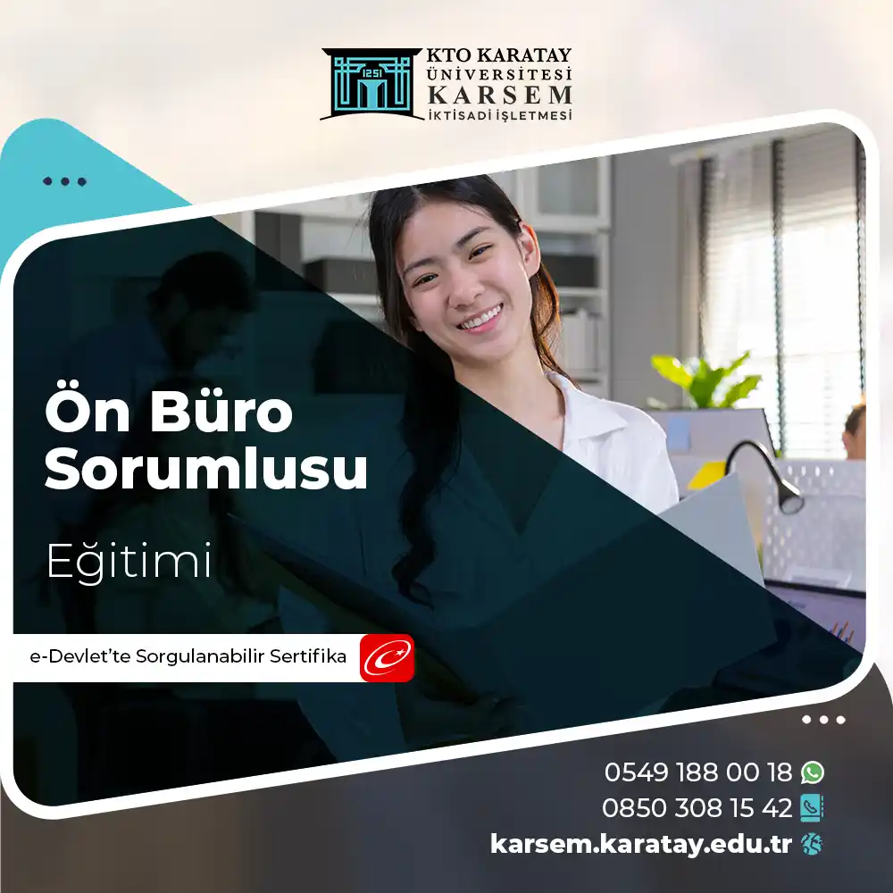 Ön Büro Sorumlusu Sertifika Programı