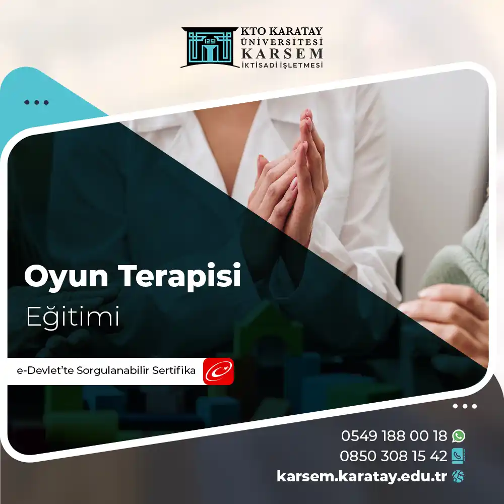 Oyun Terapisi Eğitimi Sertifika Programı