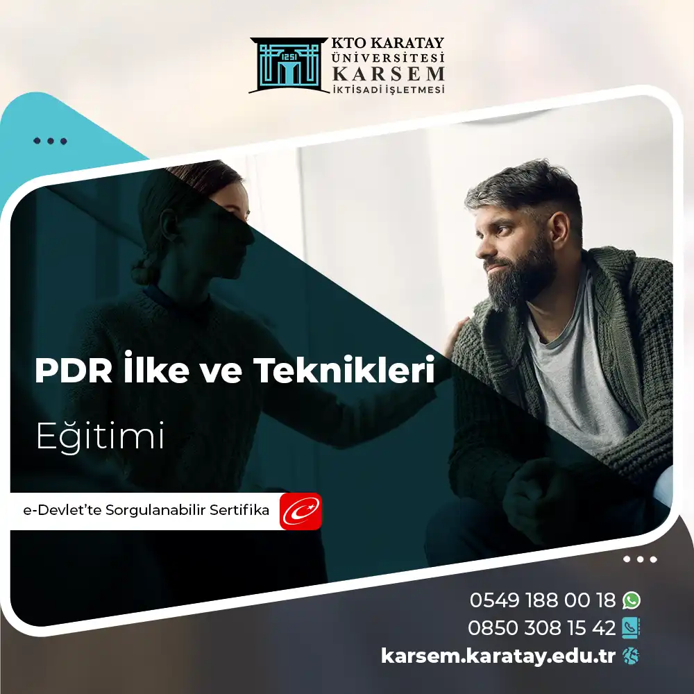 Pdr İlke ve Teknikleri Eğitimi