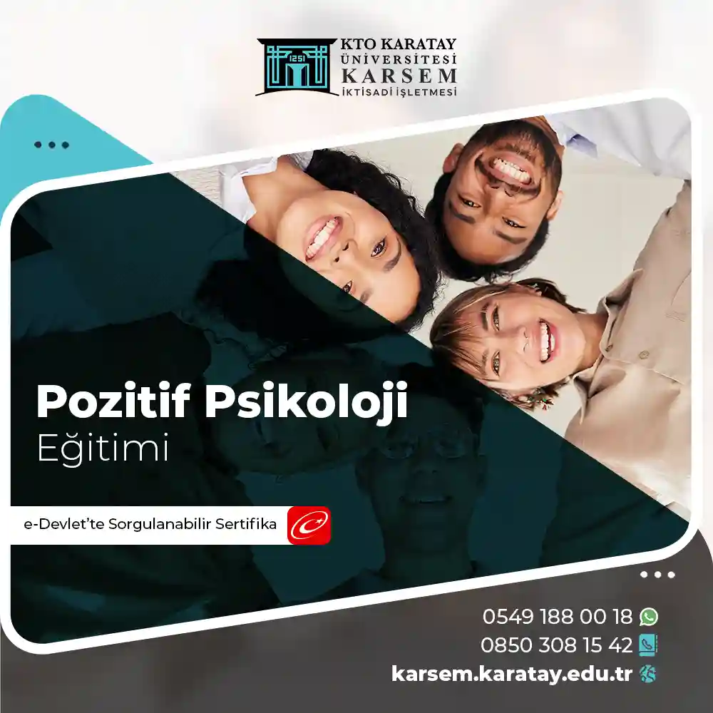 Pozitif Psikoloji Sertifika Programı