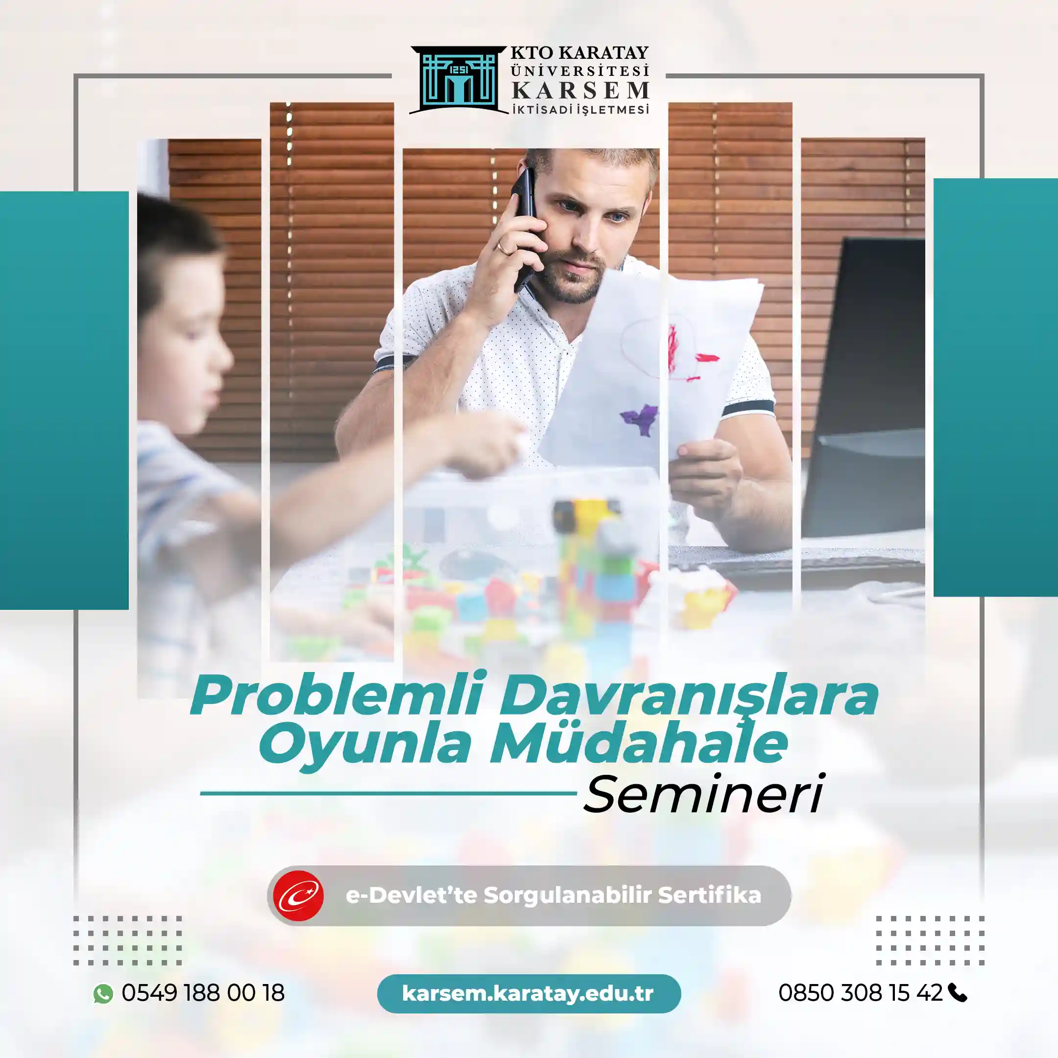 Problemli Davranışlara Oyunla Müdahale Semineri