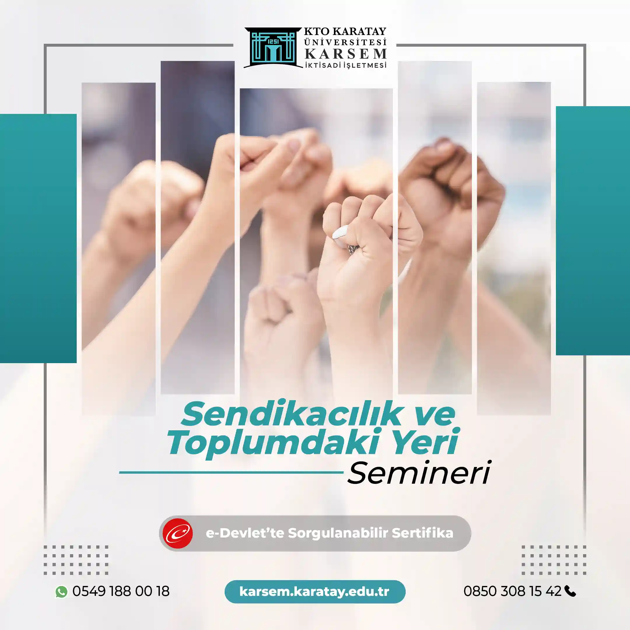 Sendikacılık ve Toplumdaki Yeri Semineri