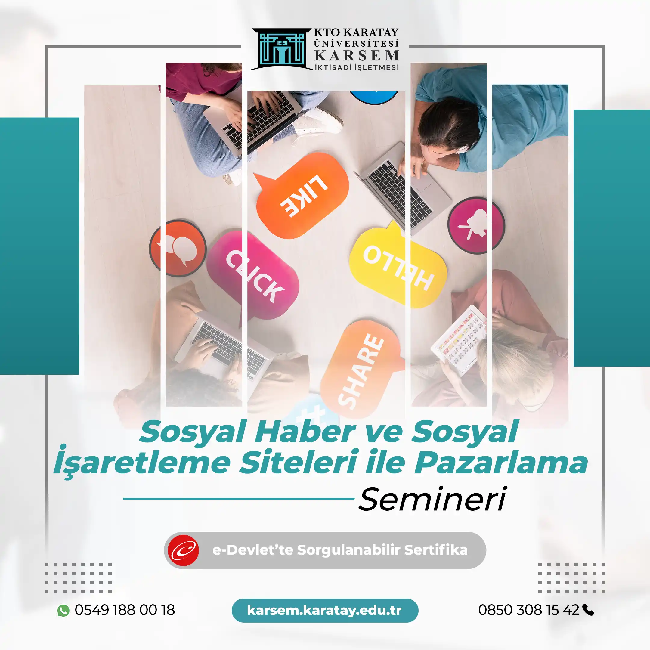 Sosyal Haber ve Sosyal İşaretleme Siteleri ile Pazarlama Semineri