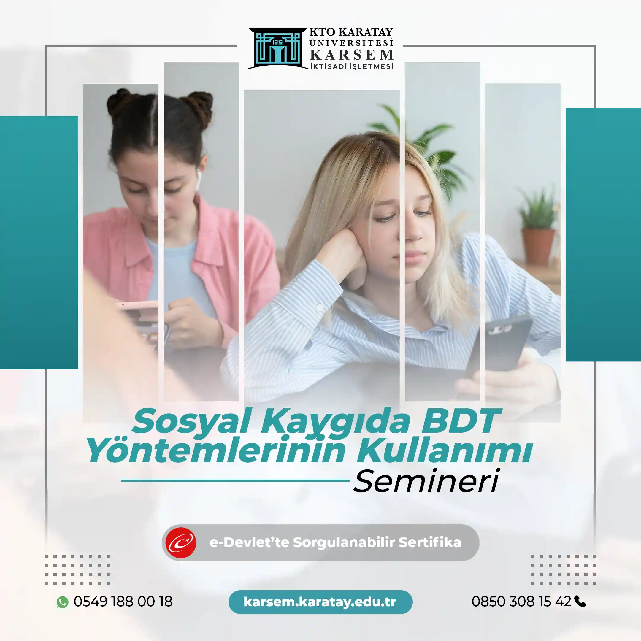 Sosyal Kaygıda BDT Yöntemlerinin Kullanımı Semineri