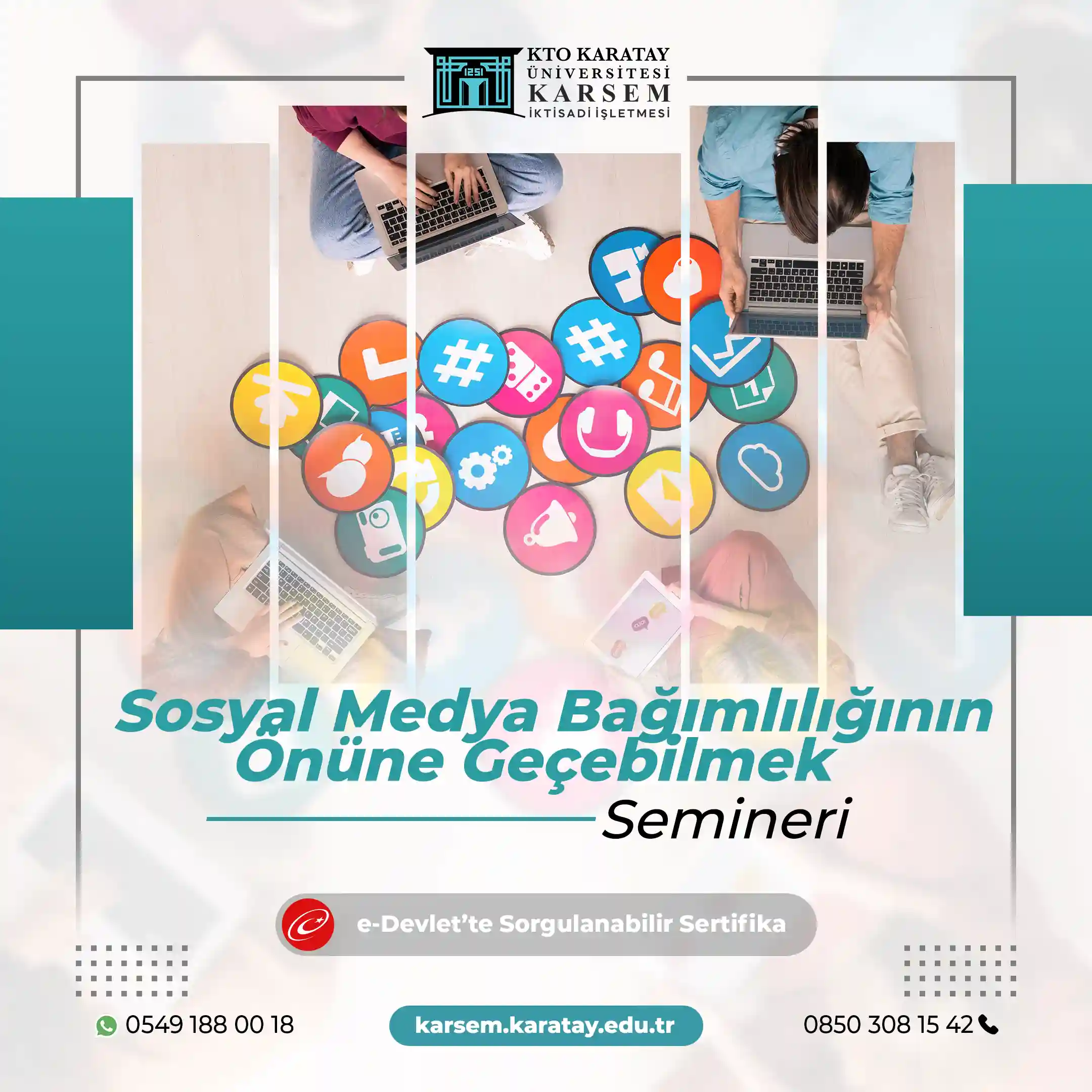 Sosyal Medya Bağımlılığının Önüne Geçebilmek Semineri