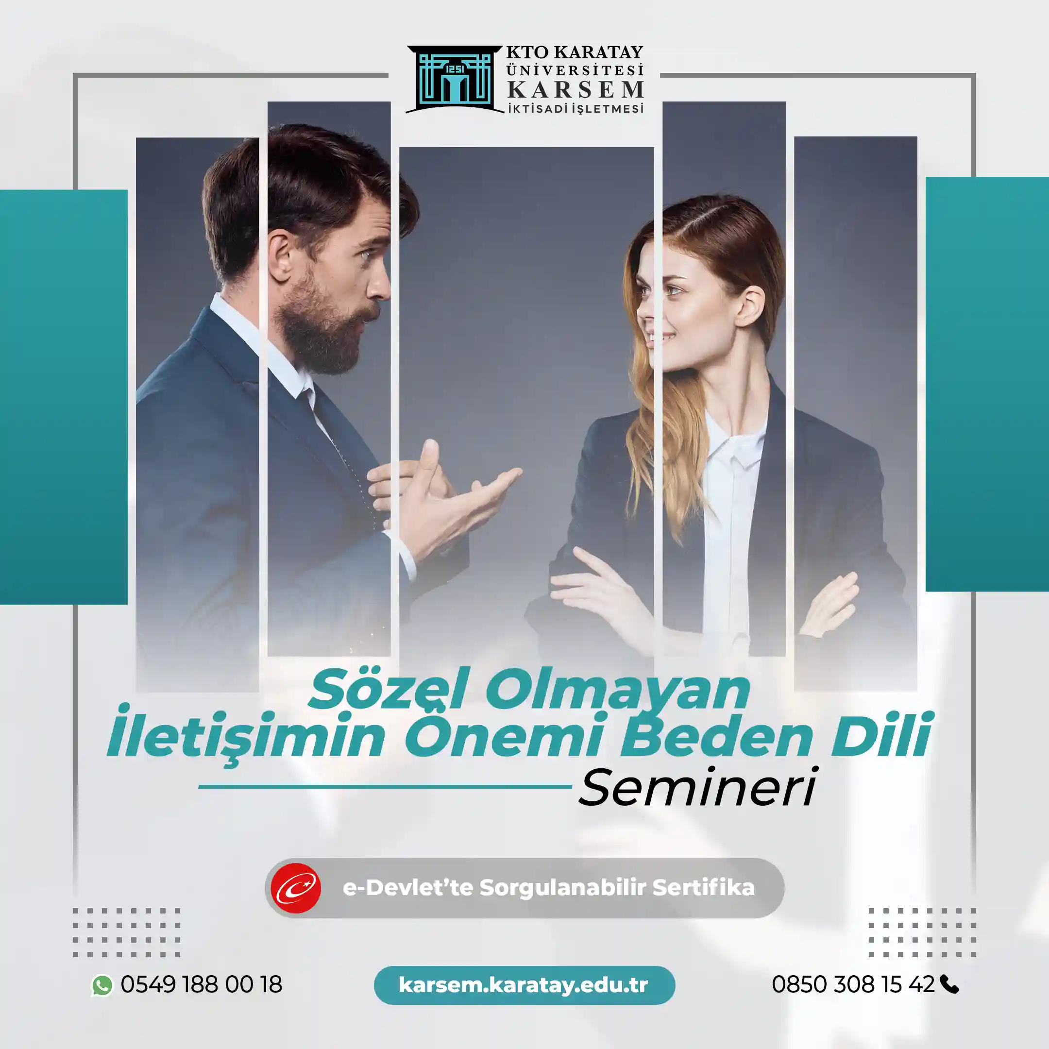 Sözel Olmayan İletişimin Önemi Beden Dili Semineri