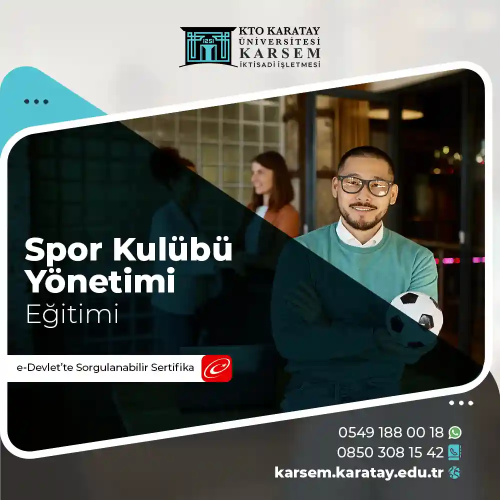 Spor Kulübü Yönetimi Sertifika Programı