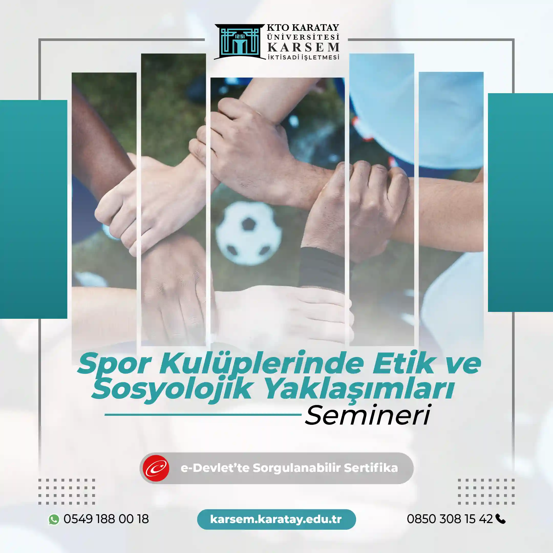 Spor Kulüplerinde Etik ve Sosyolojik Yaklaşımları Semineri