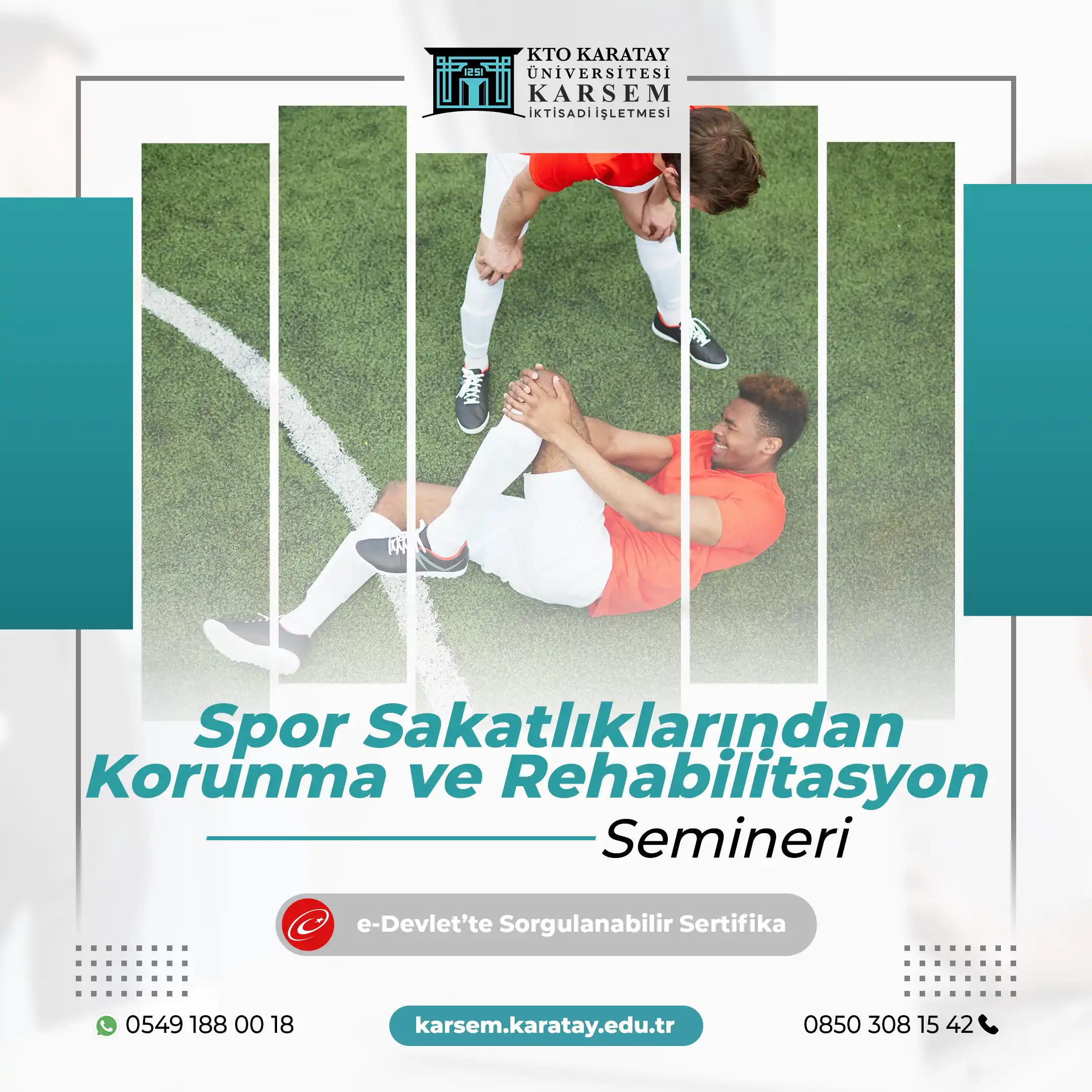 Spor Sakatlıklarından Korunma ve Rehabilitasyon Semineri