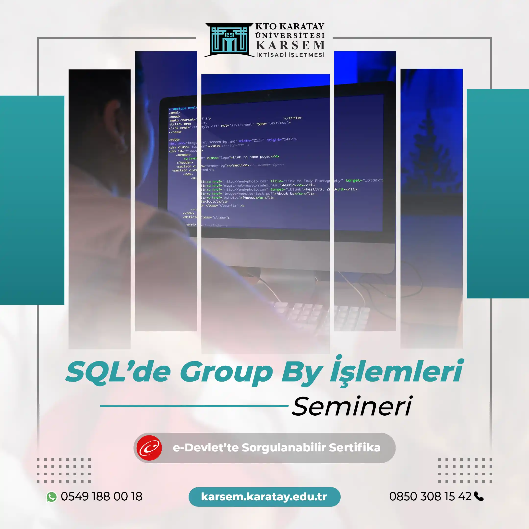 SQL’de Group By İşlemleri Semineri