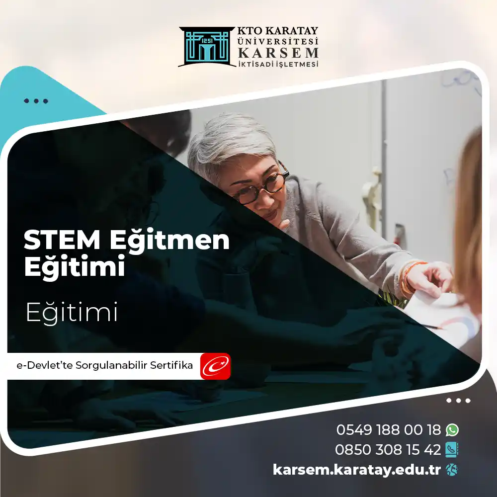 STEM Eğitmen Eğitimi Sertifika Programı