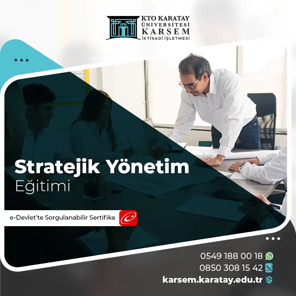 Stratejik Yönetim Sertifikalı Eğitim Programı