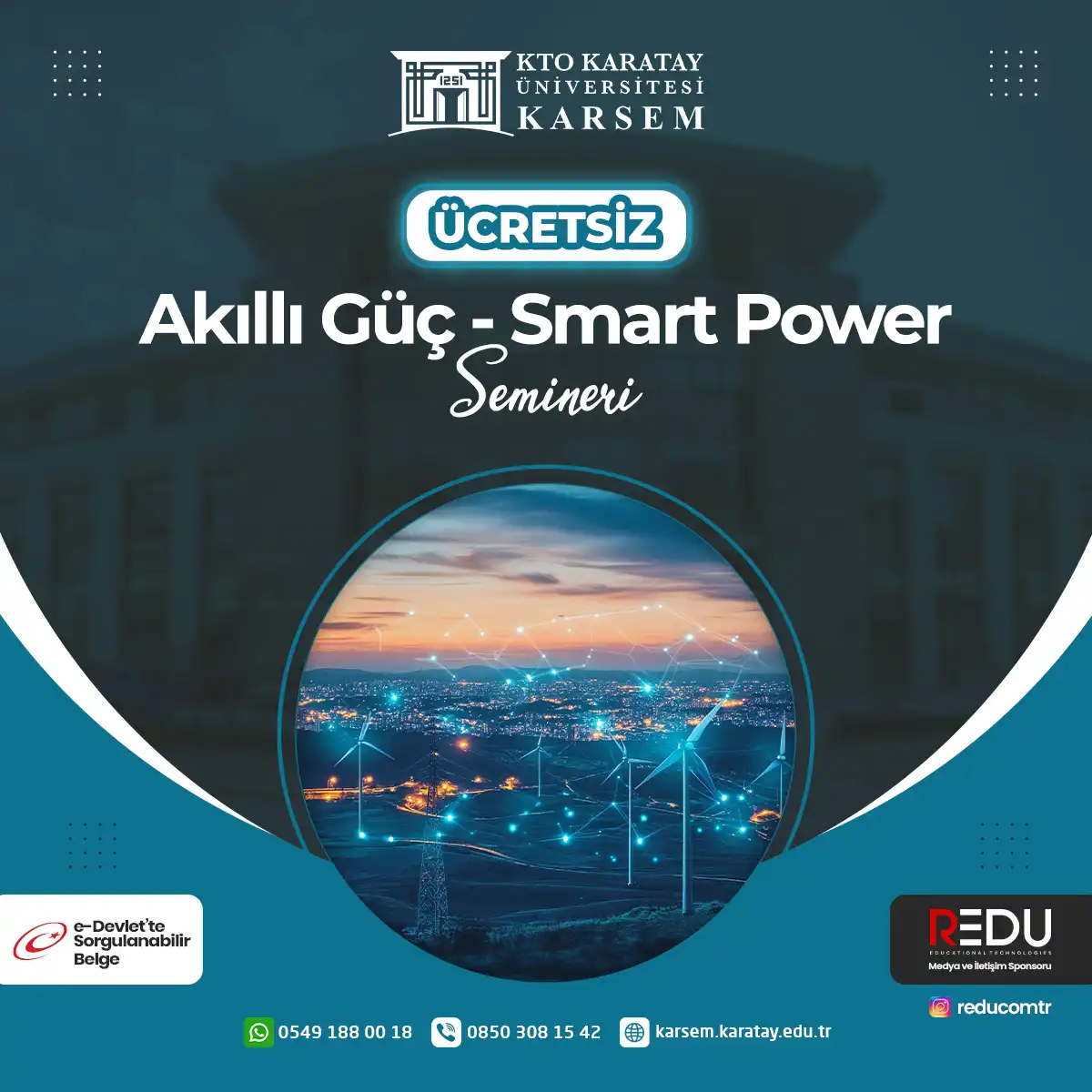 Ücretsiz - Akıllı Güç (Smart Power) Semineri