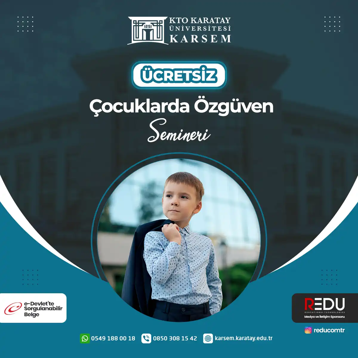 Ücretsiz - Çocuklarda Özgüven Semineri