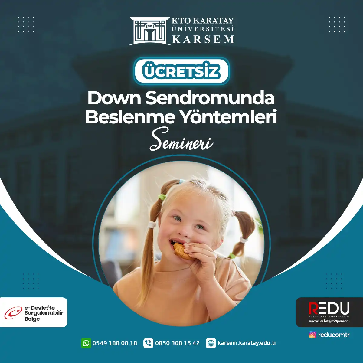 Ücretsiz - Down Sendromunda Beslenme Yöntemleri Semineri -kopya