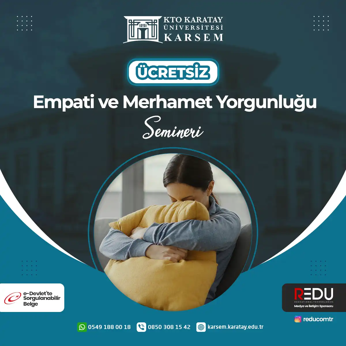 Ücretsiz - Empati ve Merhamet Yorgunluğu Semineri