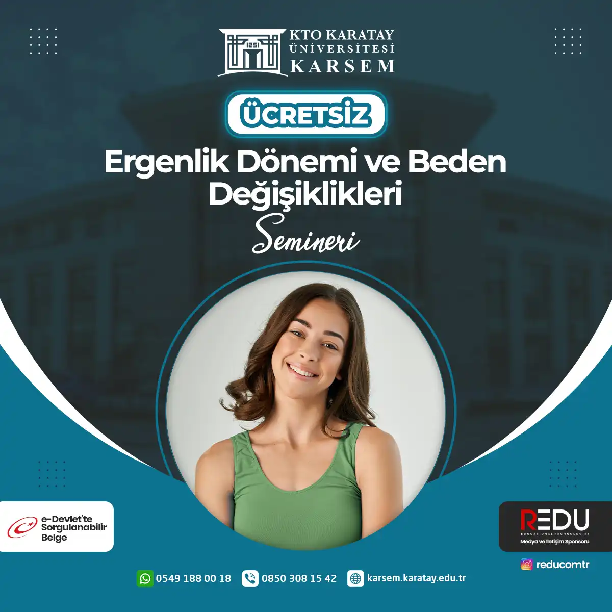 Ücretsiz - Ergenlik Dönemi ve Beden Değişiklikleri Semineri