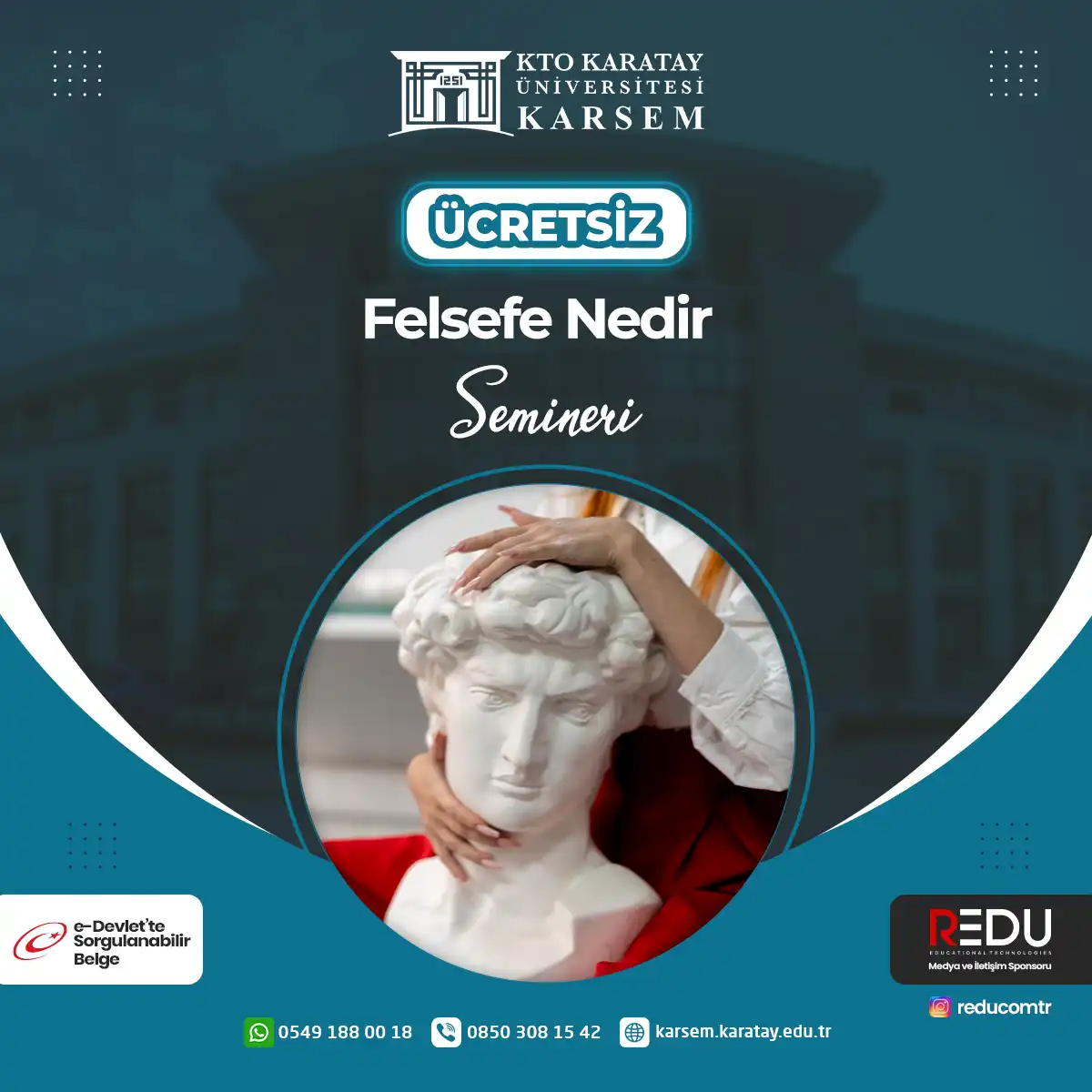 Ücretsiz - Felsefe Nedir Semineri