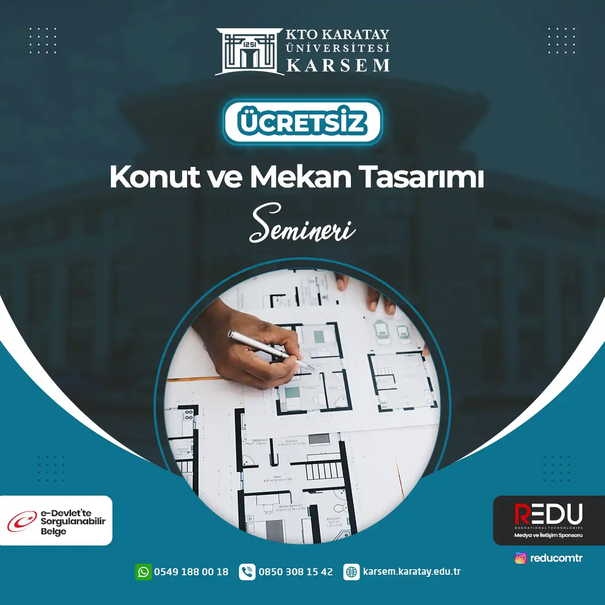 Ücretsiz -Konut ve Mekan Tasarımı Semineri