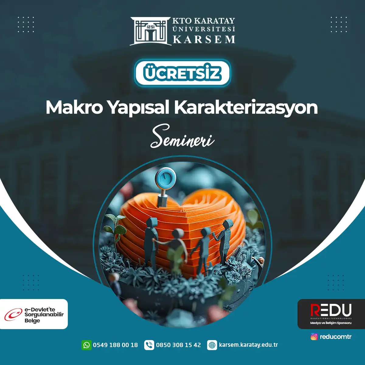 Ücretsiz -Makro Yapısal Karakterizasyon Semineri