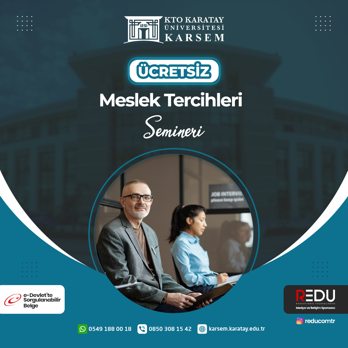 Ücretsiz -Meslek Tercihleri Semineri