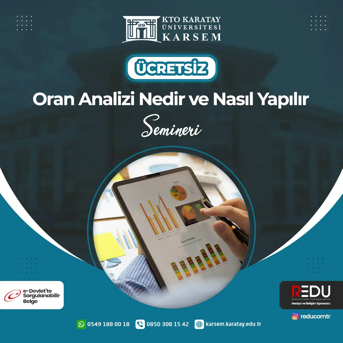 Ücretsiz -Oran Analizi Nedir ve Nasıl Yapılır Semineri