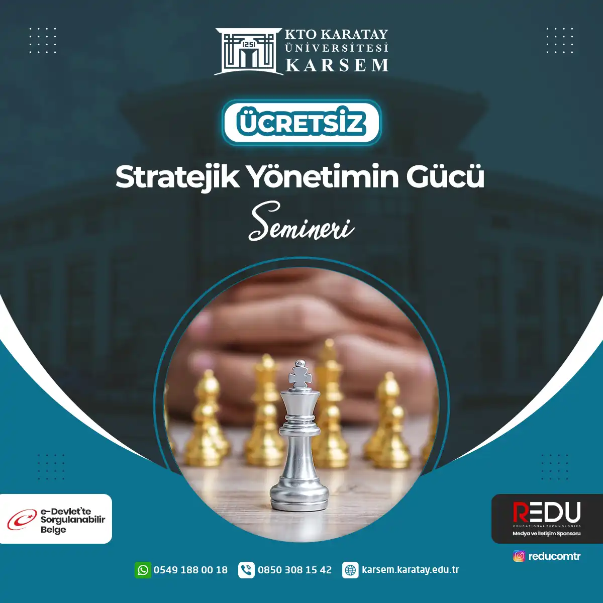 Ücretsiz - Stratejik Yönetimin Gücü Semineri