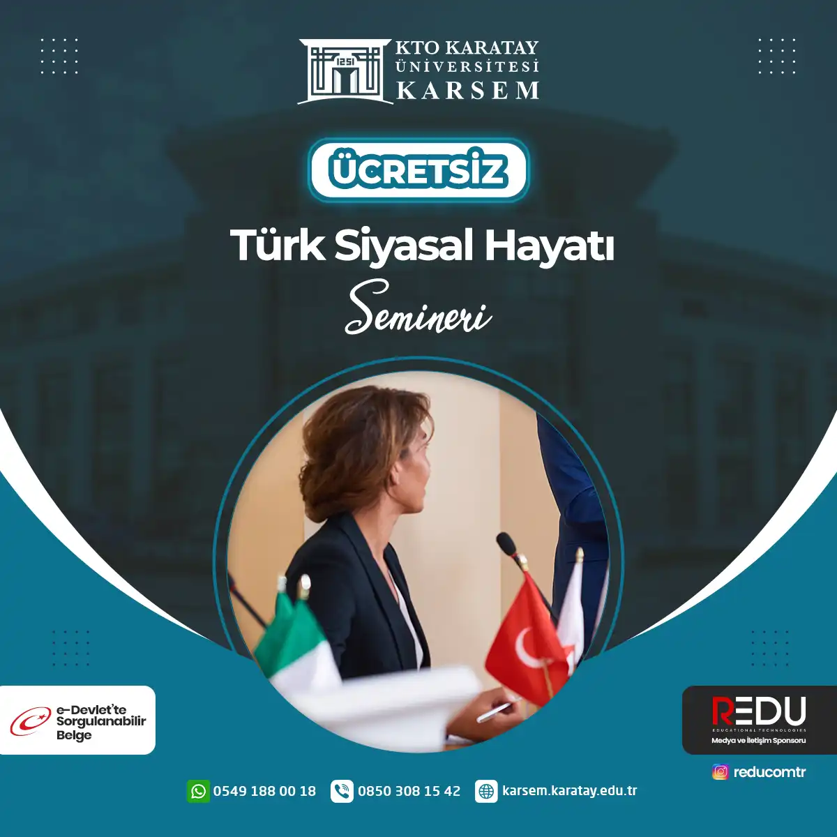 Ücretsiz - Türk Siyasal Hayatı Semineri