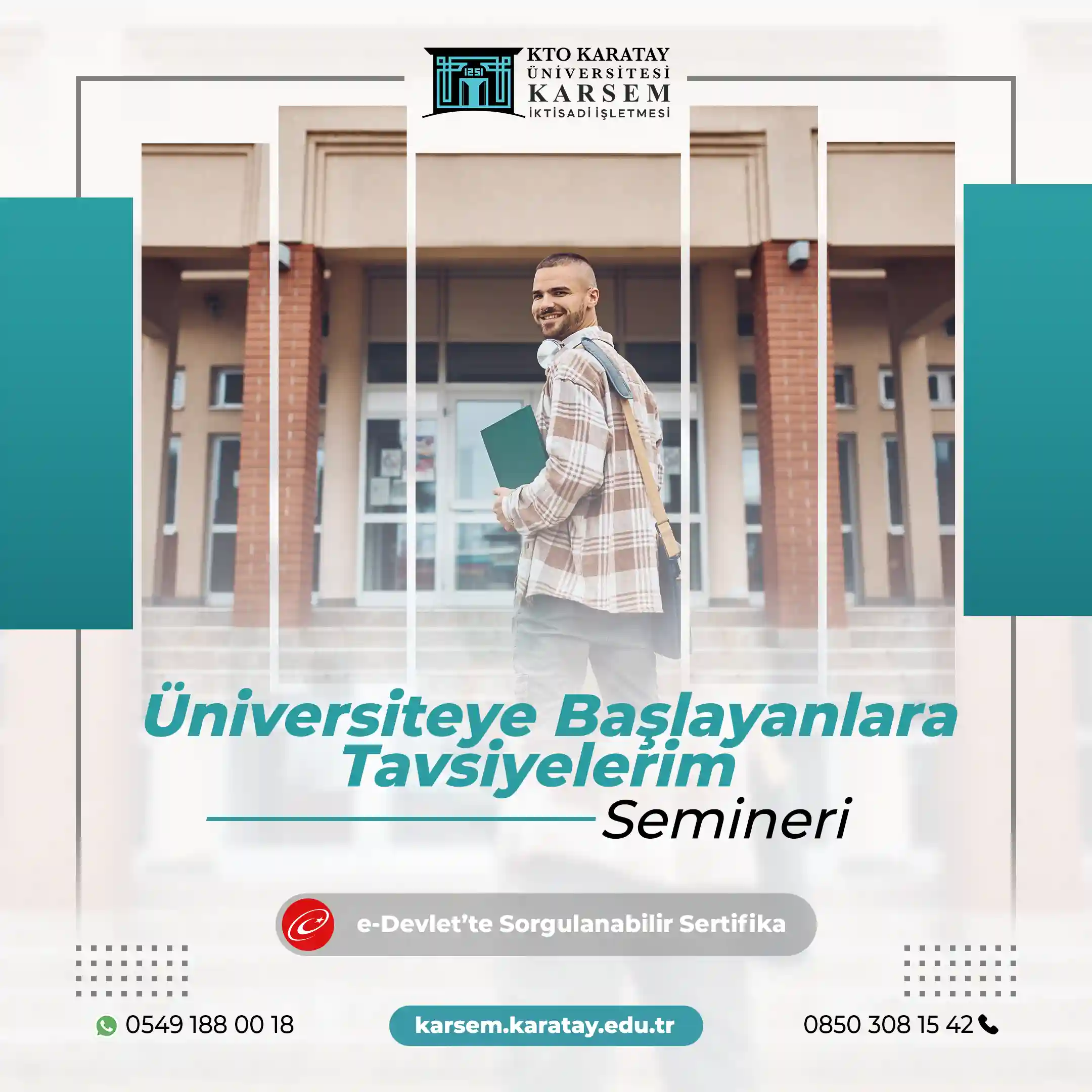 Üniversiteye Başlayanlara Tavsiyelerim Semineri