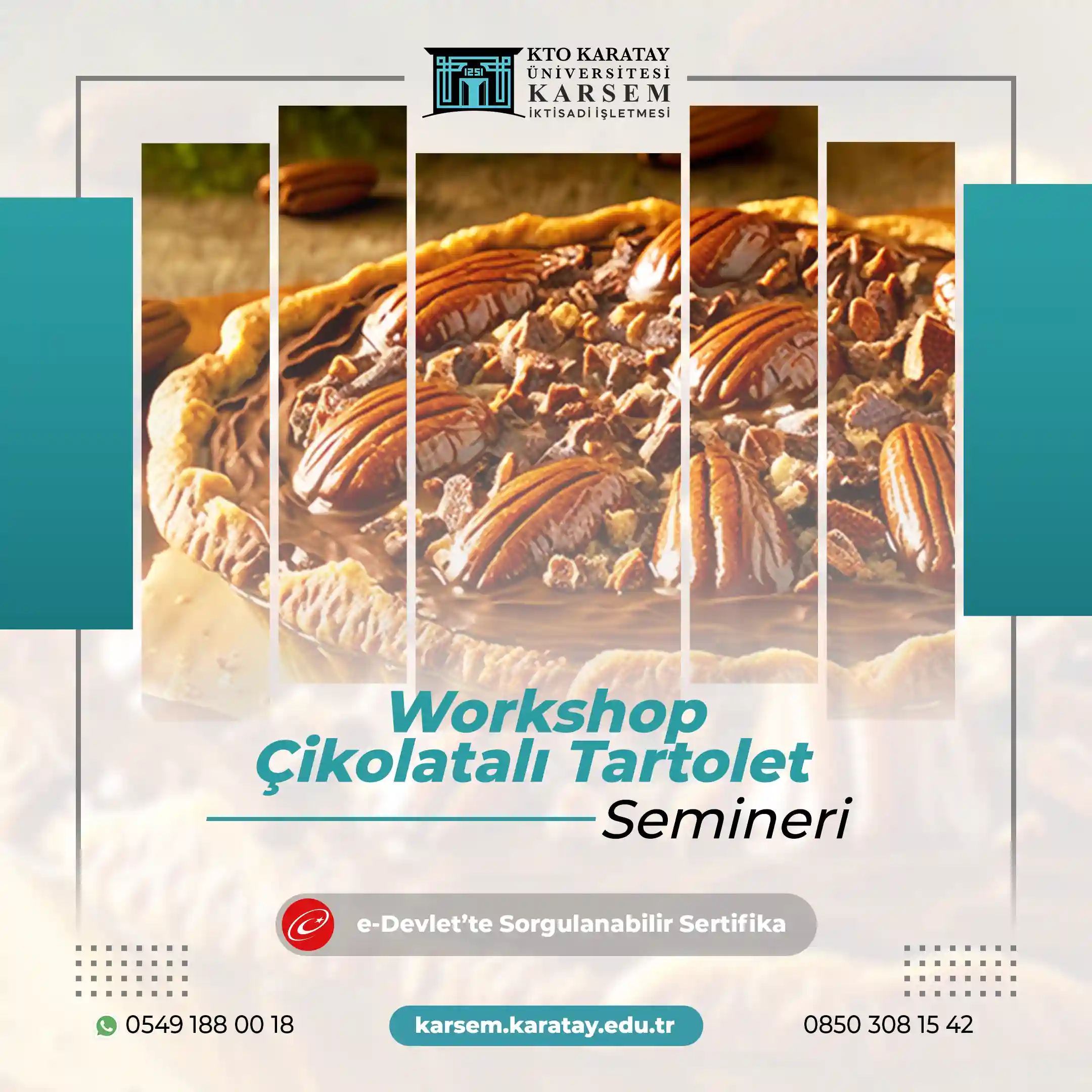 Workshop - Çikolatalı Tartolet Semineri