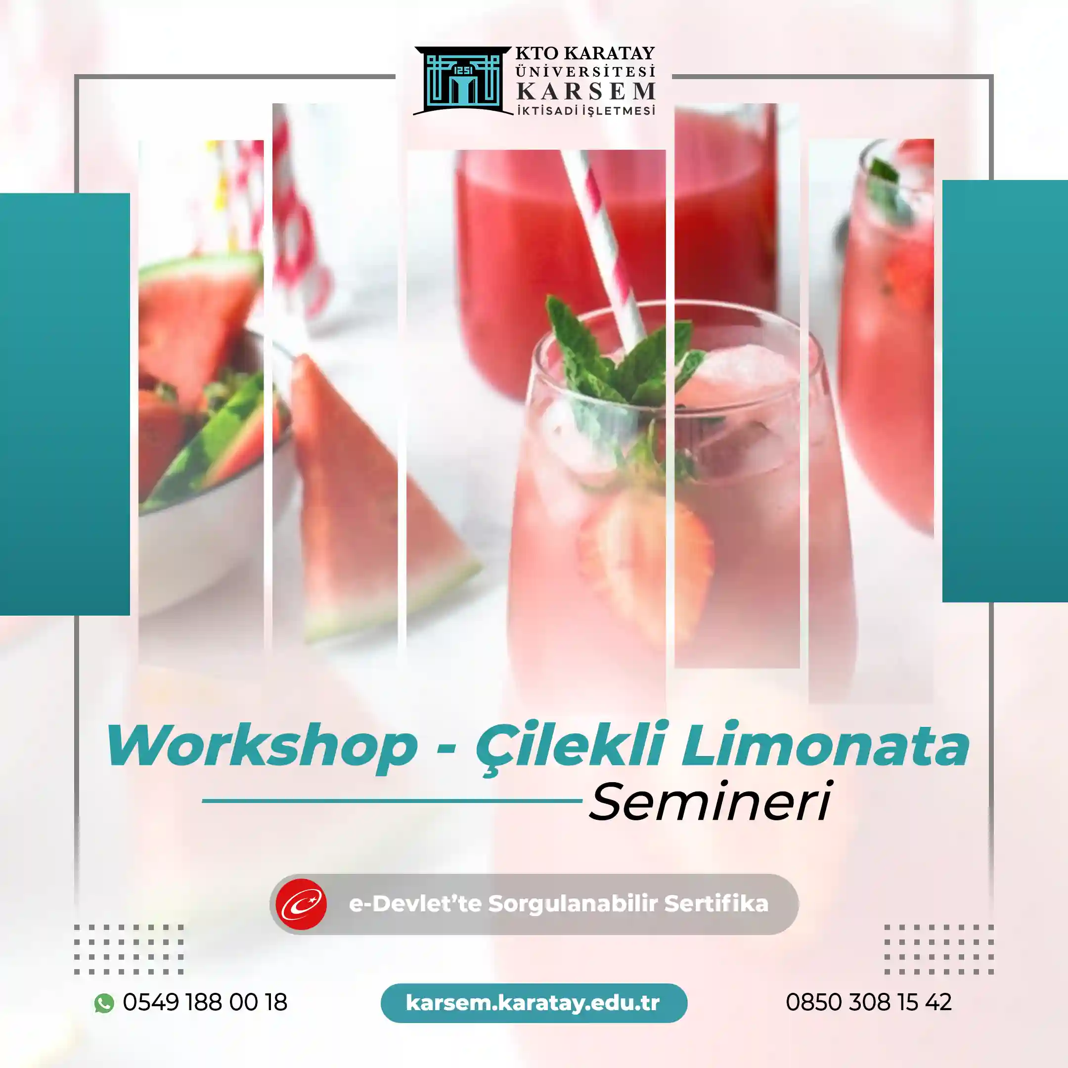 Workshop - Çilekli Limonata Semineri